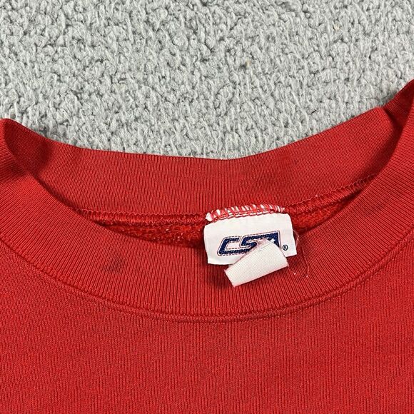 St Louis Cardinals Sweater MLB‎ Baseball Sweatshirt Crewneck CSA 2000s Sz M - Picture 5 of 9